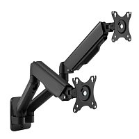 Držák monitoru Brateck LDA32-114E dvě ramena vedle sebe mechanická pružina nástěnný Držák monitoru Brateck LDA32-114E dvě ramena vedle sebe mechanická pružina nástěnný