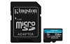 Kingston Canvas Go Plus A2/Micro SDXC/256GB/UHS-I U3 / Class 10/+ Adaptér