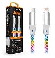 ALIGATOR Datový kabel LIGHT 3A, 30W USB-C/Lightning 0,5m ALIGATOR Datový kabel LIGHT 3A, 30W USB-C/Lightning 0,5m
