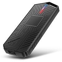 AXAGON EEM2-GAM, USB-C 10Gbps - NVMe & SATA SSD GAME M.2 box, bezšroubkový AXAGON EEM2-GAM, USB-C 10Gbps - NVMe & SATA SSD GAME M.2 box, bezšroubkový
