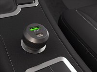 Natec nabíječka do auta CONEY, 1XUSB, 1XUSB-C, 48W