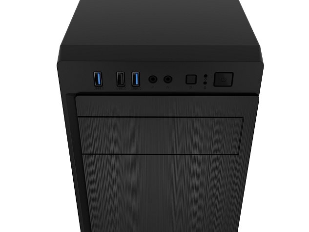 Počítačová skříň Natec ARACANTA Midi Tower, černá Počítačová skříň Natec ARACANTA Midi Tower, černá