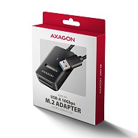 AXAGON ADM2-AM USB-A 10Gbps - M.2 NVMe & SATA SSD adaptér, kabel USB-A 10cm AXAGON ADM2-AM USB-A 10Gbps - M.2 NVMe & SATA SSD adaptér, kabel USB-A 10cm