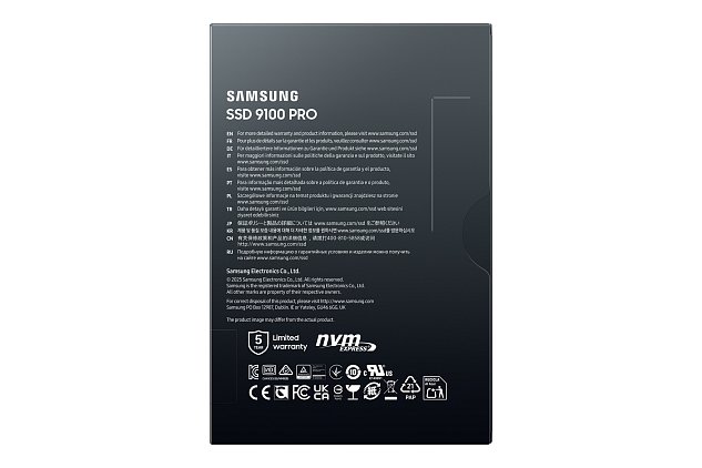 Samsung 9100 PRO/4TB/SSD/M.2 NVMe/Černá/5R