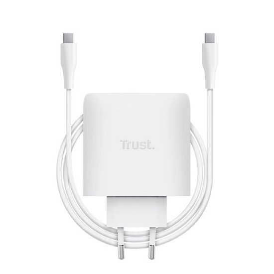 TRUSt MAXO 65W USB-C GAN CHARGER WHITE
