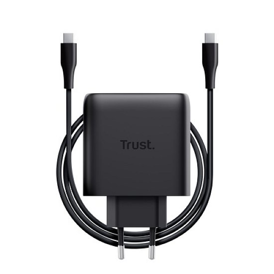TRUST MAXO 65W USB-C GAN CHARGER BLACK