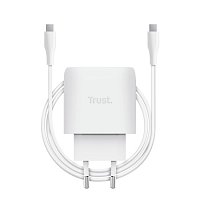 TRUSt MAXO 45W USB-C GAN CHARGER WHITE