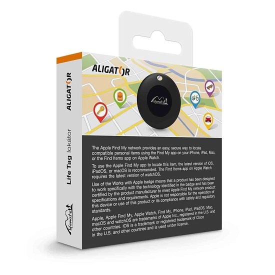 Aligator Lifetag s podporou Apple Find My Aligator Lifetag s podporou Apple Find My