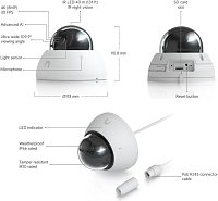 Ubiquiti UVC-AI-Dome-W - UniFi Protect Camera AI Dome white Ubiquiti UVC-AI-Dome-W - UniFi Protect Camera AI Dome white