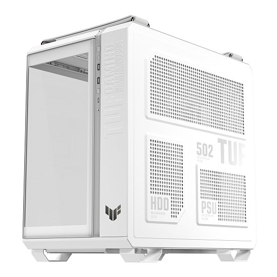 ASUS case GT502 HORIZON WHITE,ARGB, TEMPERED GLASS