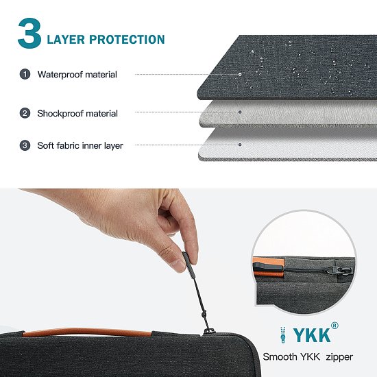 Taška na notebook Seine Scene - Dijon sleeve 16 Taška na notebook Seine Scene - Dijon sleeve 16