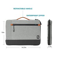 Taška na notebook Seine Scene Dijon Sleeve 13,6“ - šedá Taška na notebook Seine Scene Dijon Sleeve 13,6“ - šedá