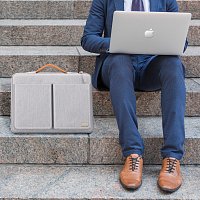 Taška na notebook Seine Scene Orleans sleeve 14'' - šedá Taška na notebook Seine Scene Orleans sleeve 14'' - šedá