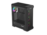 Počítačová skříň Genesis IRID 505 ARGB V2/Midi Tower/Transpar./Černá Počítačová skříň Genesis IRID 505 ARGB V2/Midi Tower/Transpar./Černá