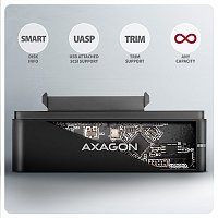 AXAGON ADSA-FPX, USB-C 10Gbps - SATA 6G, 2.5 AXAGON ADSA-FPX, USB-C 10Gbps - SATA 6G, 2.5