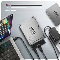 AXAGON ADSA-FPX, USB-C 10Gbps - SATA 6G, 2.5 AXAGON ADSA-FPX, USB-C 10Gbps - SATA 6G, 2.5