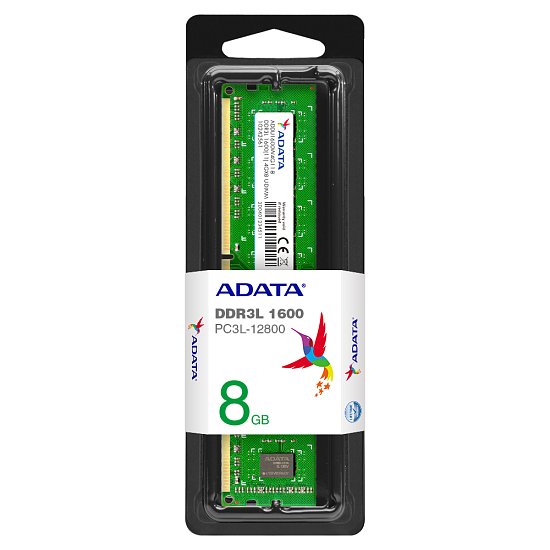 8GB DDR3L-1600MHz ADATA CL11 1,35V 8GB DDR3L-1600MHz ADATA CL11 1,35V