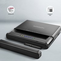 AXAGON ADSA-CC USB-C 10Gbps - NVMe M.2 SSD & SATA 2.5 AXAGON ADSA-CC USB-C 10Gbps - NVMe M.2 SSD & SATA 2.5