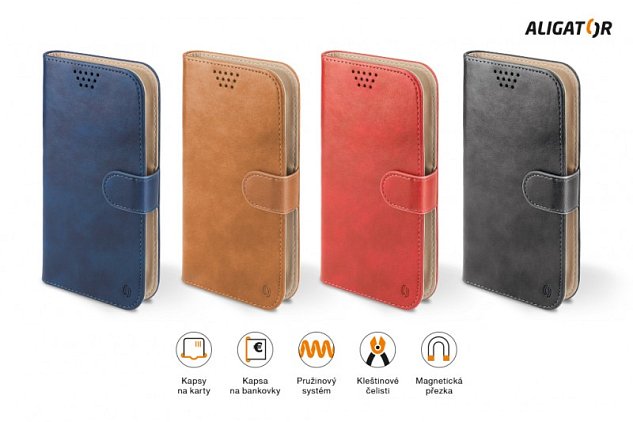 ALIGATOR Pouzdro UNI-FIX, vel.XXL(170*83) červená