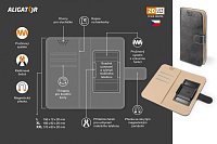 ALIGATOR Pouzdro UNI-FIX, vel.XL(160*82) černá