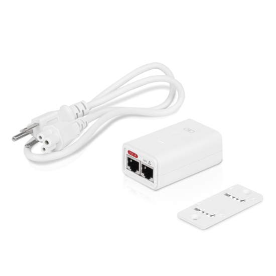 UBNT POE-24-7W-WH GB PoE Injektor, 24V/0.3A (7W)