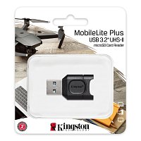 Kingston čtečka karet MobileLite Plus USB 3.1 microSDHC/SDXC UHS-II Kingston čtečka karet MobileLite Plus USB 3.1 microSDHC/SDXC UHS-II