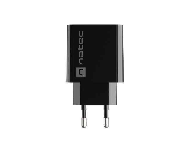 Universální nabíječka Natec RIBERA 18W 1X USB-A, černá Universální nabíječka Natec RIBERA 18W 1X USB-A, černá
