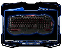 Herní klávesnice C-TECH Scorpia V2 (GKB-119), pro gaming, CZ/SK, 7 barev podsvícení, programovatelná Herní klávesnice C-TECH Scorpia V2 (GKB-119), pro gaming, CZ/SK, 7 barev podsvícení, programovatelná