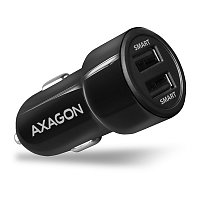 AXAGON PWC-5V5, SMART nabíječka do auta, 2x port 5V-2.4A + 2.4A, 24W AXAGON PWC-5V5, SMART nabíječka do auta, 2x port 5V-2.4A + 2.4A, 24W