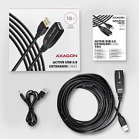 AXAGON ADR-210, USB2.0 aktivní prodlužovací / repeater kabel, 10m AXAGON ADR-210, USB2.0 aktivní prodlužovací / repeater kabel, 10m