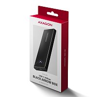 AXAGON EEM2-UB2 USB-C 10Gbps - M.2 NVMe SSD ARROW box, černý AXAGON EEM2-UB2 USB-C 10Gbps - M.2 NVMe SSD ARROW box, černý