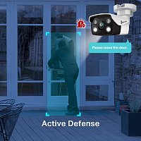 VIGI C350(4mm) 5MP Full-Color Bullet Network cam. VIGI C350(4mm) 5MP Full-Color Bullet Network cam.
