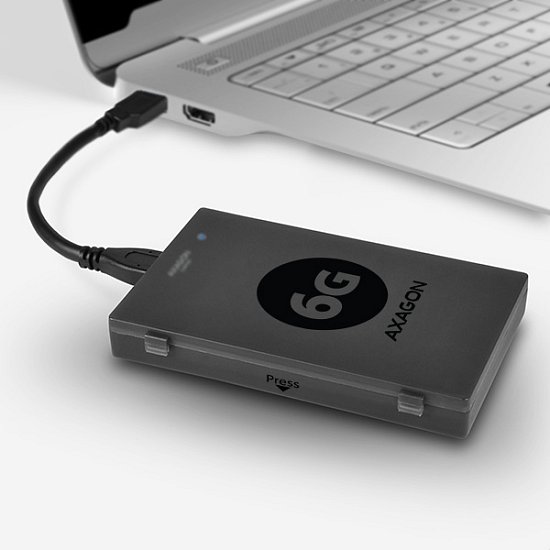 AXAGON ADSA-1S6, USB3.0 - SATA 6G UASP HDD/SSD adaptér vč. 2.5