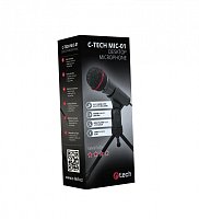 Stolní mikrofon C-TECH MIC-01, 3,5