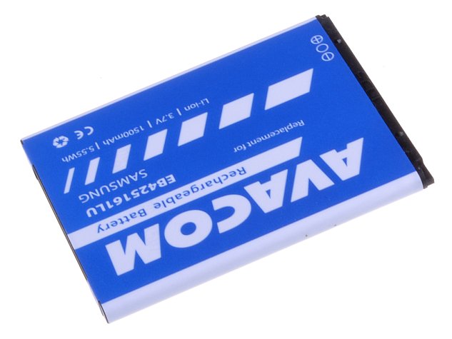 Baterie AVACOM GSSA-I8160-S1500A do mobilu Samsung I8160 Galaxy Ace 2 Li-Ion 3,7V 1500mAh Baterie AVACOM GSSA-I8160-S1500A do mobilu Samsung I8160 Galaxy Ace 2 Li-Ion 3,7V 1500mAh