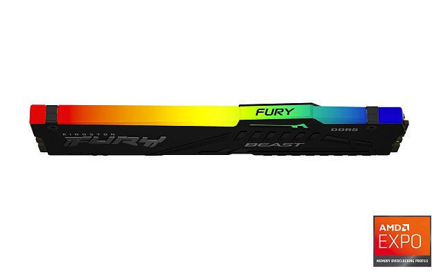 16GB DDR5-5600MHz CL36 Fury Beast RGB 16GB DDR5-5600MHz CL36 Fury Beast RGB