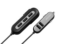 AVACOM CarHUB nabíječka do auta 5x USB výstup, černá