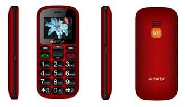 ALIGATOR A321 Senior červeno-černý + st.nab. ALIGATOR A321 Senior červeno-černý + st.nab.