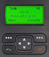 ALIGATOR T100 Stolní telefon na simkartu Black