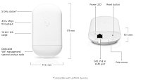 UBNT NanoStation 5AC Loco (bez PoE adaptéru) (LOCO5AC)
