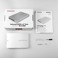 AXAGON RSS-M2SD, SATA - M.2 SATA SSD, interní 2.5 AXAGON RSS-M2SD, SATA - M.2 SATA SSD, interní 2.5