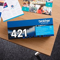 Brother TN-421C, toner cyan, 1 800 str.