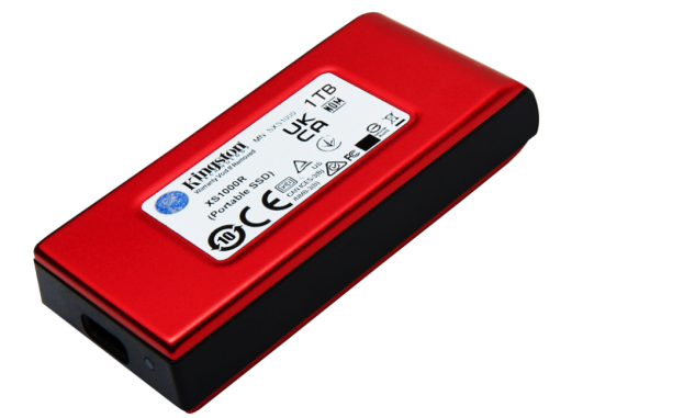 Kingston XS1000/1TB/SSD/Externí/Červená/5R Kingston XS1000/1TB/SSD/Externí/Červená/5R