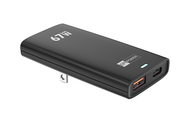 ER POWER Dual Travel Slim Charge 67W – USB-C/USB-A ER POWER Dual Travel Slim Charge 67W – USB-C/USB-A
