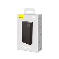 Baseus Adaman Digital Display Powerbanka 40000mAh 22.5W Black Baseus Adaman Digital Display Powerbanka 40000mAh 22.5W Black