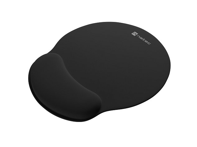 Ergonomický set podložek pod zápěstí Natec CHIPMUNK 2v1, černá Ergonomický set podložek pod zápěstí Natec CHIPMUNK 2v1, černá