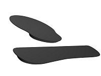 Ergonomický set podložek pod zápěstí Natec CHIPMUNK 2v1, černá Ergonomický set podložek pod zápěstí Natec CHIPMUNK 2v1, černá