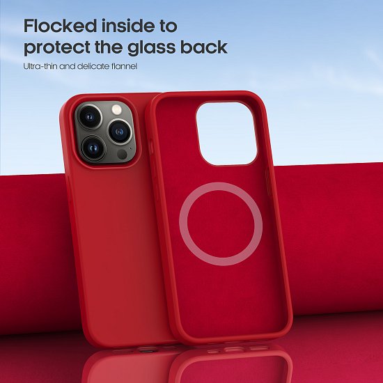 ERCS CARNEVAL SNAP iPhone 13 mini - červená ERCS CARNEVAL SNAP iPhone 13 mini - červená