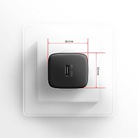 AXAGON ACU-PD20, nabíječka do sítě 20W, 1x port USB-C, PD3.0/PPS/QC4+/AFC/Apple, černá AXAGON ACU-PD20, nabíječka do sítě 20W, 1x port USB-C, PD3.0/PPS/QC4+/AFC/Apple, černá