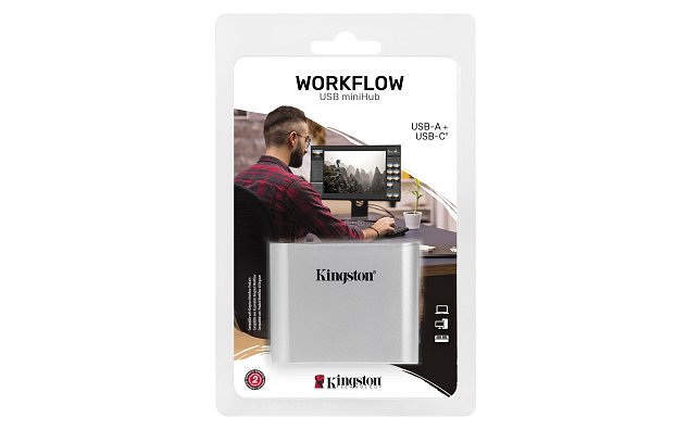 Kingston minihub Workflow USB 3.2 A a C Kingston minihub Workflow USB 3.2 A a C
